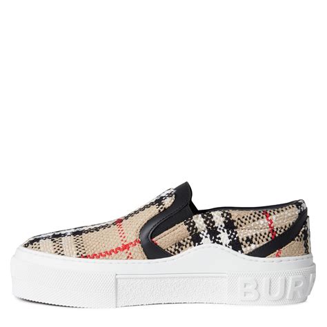 burberry for women shoes|burberry slip on sneakers women's.